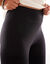 Legging met hoge taille, platte buik (zwart)