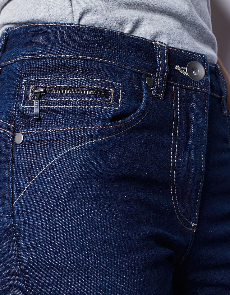 Rechte jeans met push-up effect, eco-verantwoord - raw, raw, hi-res image number 5