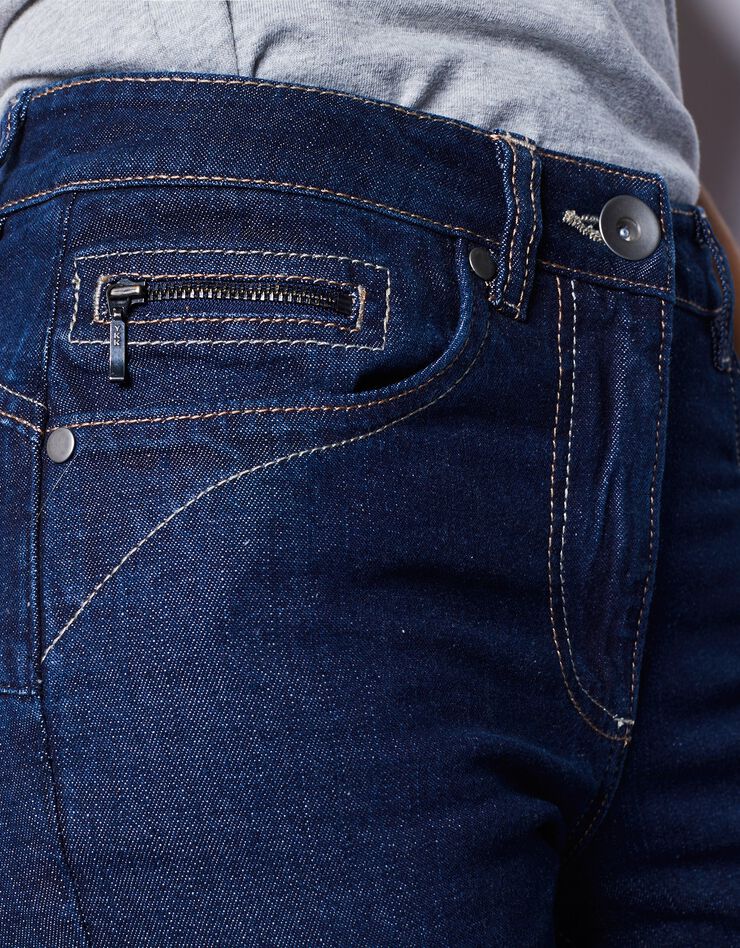 Rechte jeans met push-up effect, eco-verantwoord - raw, raw Rechte jeans met push-up effect, eco-verantwoord - raw, raw, hi-res image number 5