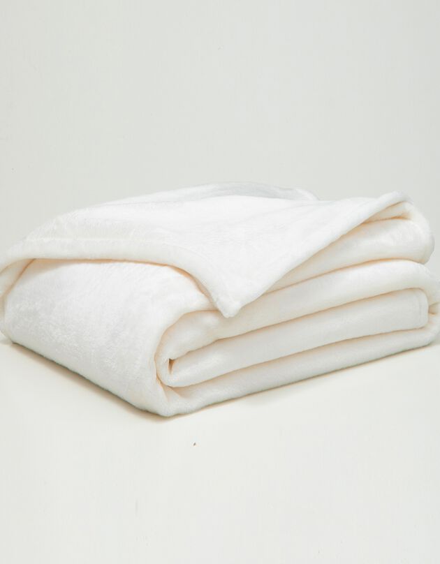 Couverture microfibre (écru)
