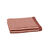 Handdoek in badstof met streepjes 500 g/m² (rood / wit)