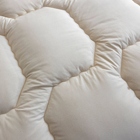 Relax dekbed in katoen en hennep 350g/m² (naturel)