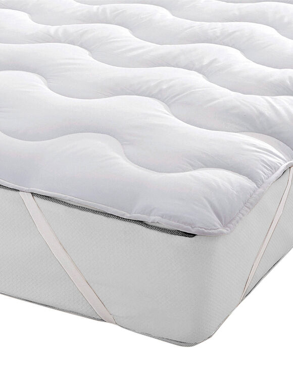 Topdekmatras Hollofil® Spring Ecolabel® (wit)