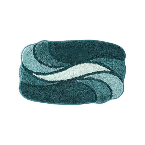 Tapis de bain pétales (lagon)