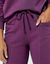 Pantalon jogging, molleton gratté (raisin) Pantalon jogging, molleton gratté (raisin)