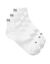 Chaussettes PUMA Quarter - lot de 3 paires (blanc)