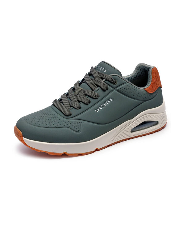 Street&trade; Uno heren sneakers - Suited On Air (olijfgroen)