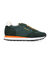 Heren sneakers met decoratieve veters (groen)