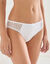 Culotte midi coton dentelle unie Coria - lot de 2 (blanc)