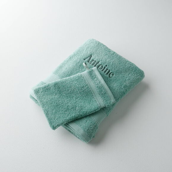 Collection serviettes de bain personnalis&eacute;es - confort moelleux 540 g/m&sup2; (amande)