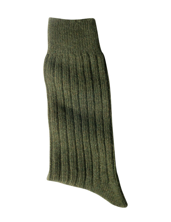 Mi-chaussettes inusables - lot de 2 paires (kaki)