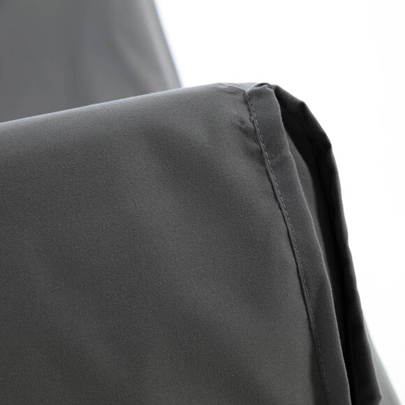 Housse canapé clic-clac standard microfibre (gris anthracite)