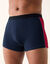 Shorty met banen opzij - set van 3 (blauw)