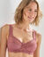 Soutien-gorge dentelle sans armatures Avila - lot de 2 (pourpre + cuivre)