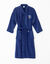 Peignoir de bain adulte col kimono PSG&reg;, &eacute;ponge (bleu)