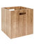 Cube de rangement en bois (bois)