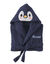 Peignoir de bain enfant personnalisable Pingouin, à capuche (bleu)