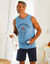 Short pyjama uni coton piping contrasté (marine) Short pyjama uni coton piping contrasté (marine)