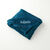 Plaid polaire personnalisable, toucher peluche (bleu canard)