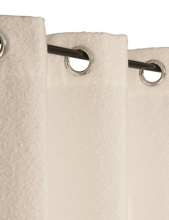 Rideau thermique bouclette (écru)