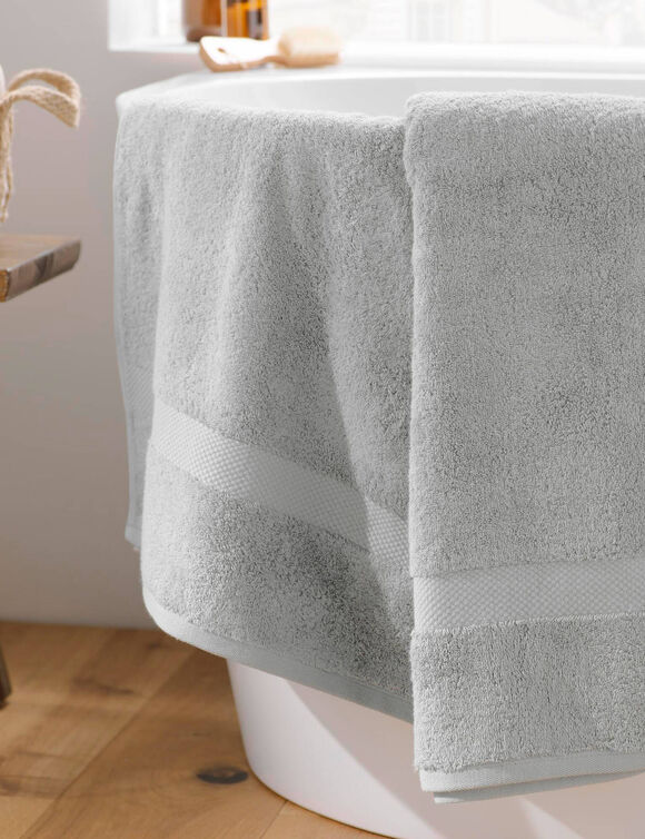 Eponge unie 600 g/m² qualité prestige (gris clair)