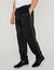 Sportbroek van microvezel met geruwde binnenkant (zwart)