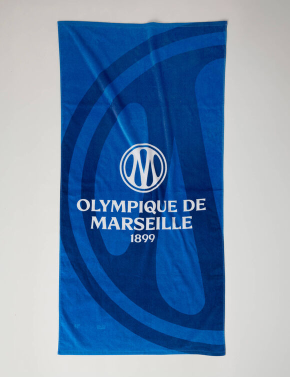 OM&reg;-badlaken, badstof en katoenfluweel - 320 g/m&sup2; (blauw)