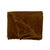 Plaid met ribbeleffect en pluchetouch (oker)