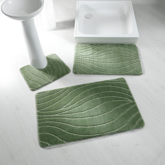 Tapis de bain rivière (eucalyptus)
