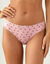 Culotte coton forme midi imprim&eacute; motif "fleurs indiennes &ndash; Lot de 4  (rose)