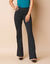 Legging bootcut uni, taille &eacute;lastiqu&eacute;e (noir)
