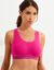 Brassière sport sans armatures - lot de 2 (fuchsia + taupe)