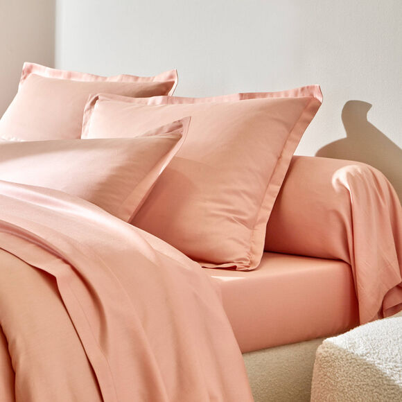 Linge de lit satin uni (rose blush)