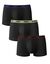 Boxer Mix And Colors DIM - set van 3 (zwart + groen + bordeaux)