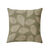 Housse de coussin imprimé petites feuilles - lot de 2 (groen)