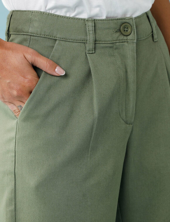 Pantalon 7/8 couleurs, Sp&eacute;cial Petite  (lindegroen)