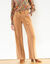 Pantalon large fluide (caramel)