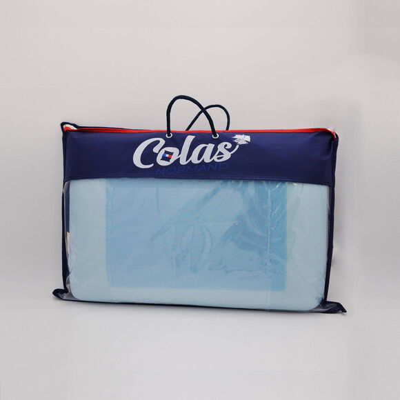 Oreiller m&eacute;moire de forme 4 saisons (blanc)