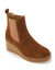 Boots "chelsea" compens&eacute;es (caramel)