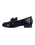 Mocassins met platte hak&lt;br&gt; (zwart)