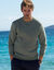 Sweat molleton col rond (tilleul)