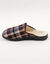 Gevoerde herenslippers - tot maat 47 (bruin)