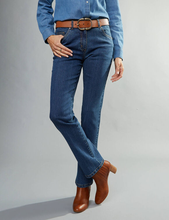 Jean droit - moyenne stature (stone)