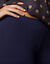 Legging met elastische tailleband - set van 2 (marine / zwart)