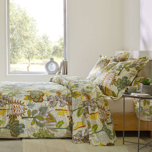 Linge de lit Laureline coton (sable)