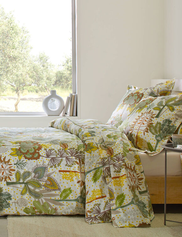 Bedlinnen Laureline in katoen (zandkleur)