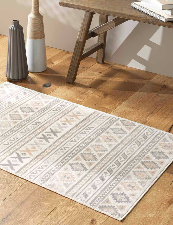 Tapis style berbère, effet soyeux (naturel)