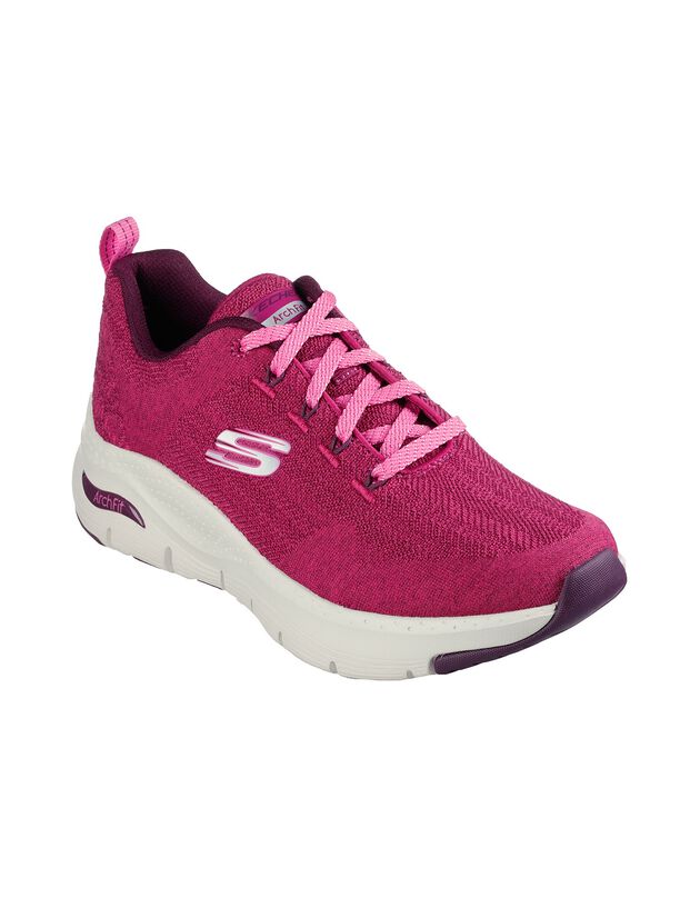 Baskets Arch Fit - Comfy Wave en mesh respirant (framboise)