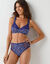 Soutien-gorge forme emboîtante imprimé Tropea sans armatures - lot de 2  (parme + marine)