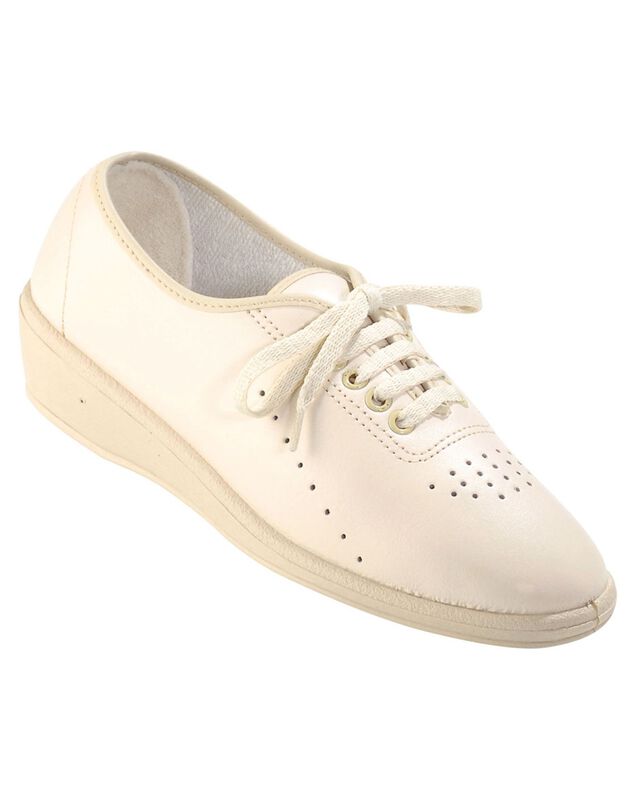 Derby's in leer (beige)